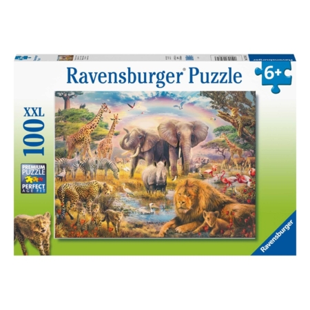 Puzzle Sabana africana 100 piezas XXL