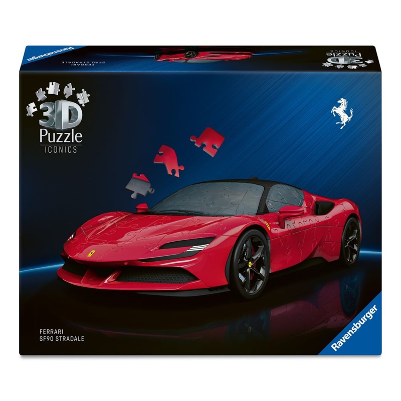 Puzzle 3D Ferrari SF90 Stradale 163 piezas