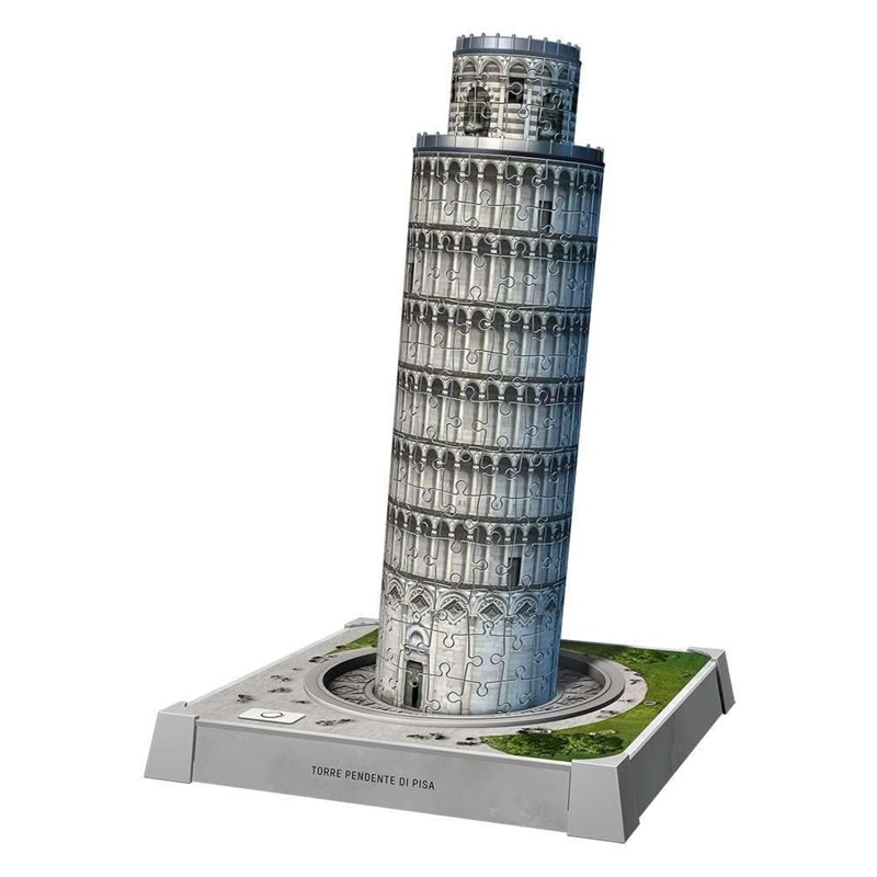 Puzzle 3D Torre de Pisa con luz 231 piezas 2 Puzzle 3D Torre de Pisa con luz 231 piezas