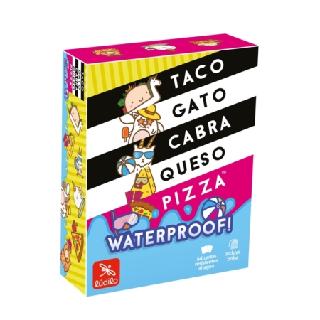 Taco, Gato, Cabra, Queso, Pizza waterproof
