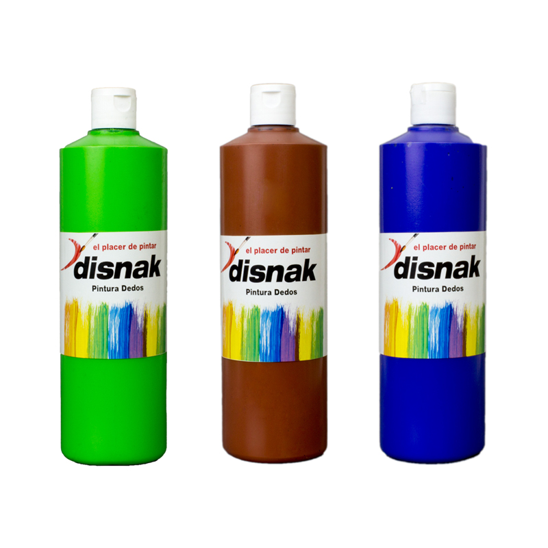 Pintura de dedos Disnak 500 ml