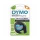 Cinta Dymo LetraTag de plástico 12 mm x 4 m