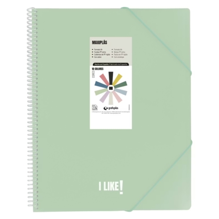 Carpeta de 30 fundas A4 Maxiplás Like3