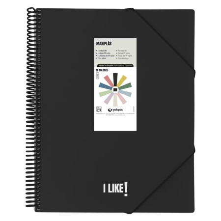 Carpeta de 40 fundas A4 Maxiplás Like3