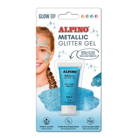 Maquillaje Blíster Alpino Glitter Gel Metálico