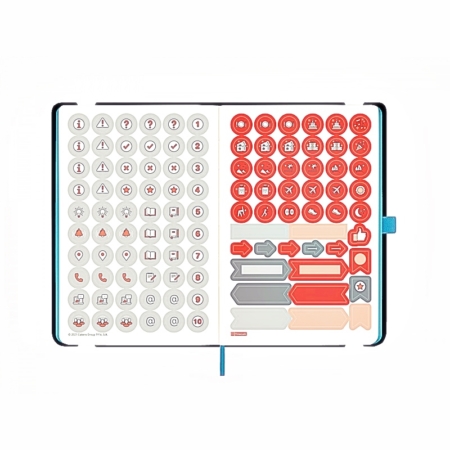 Cuaderno Modern F3 dotted 100x150 mm.